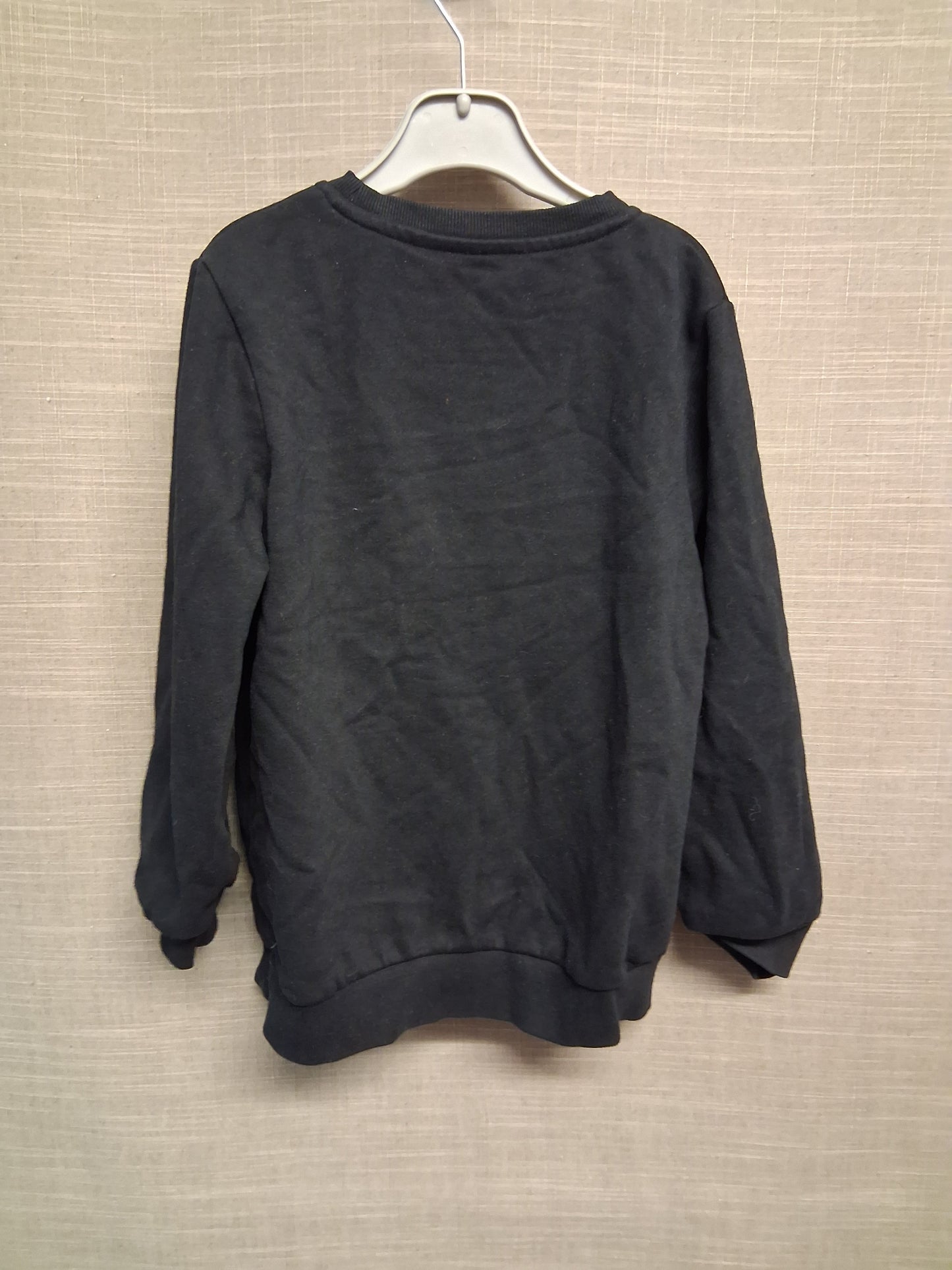 George Halloween Black 'Boo What I Want' Sweater Age 6-7 Years