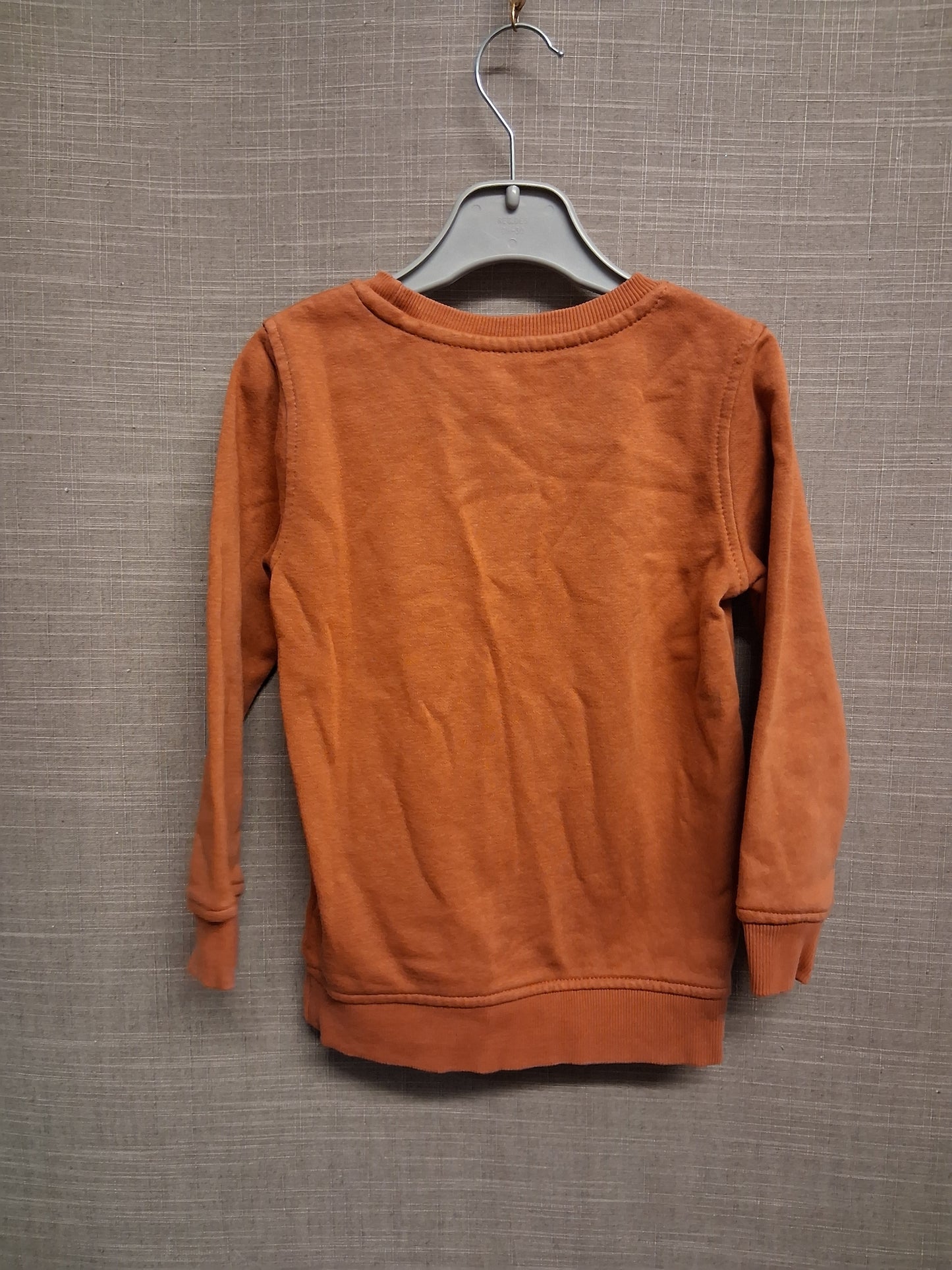 George Boys Burnt Orange Sweater Long Sleeve Age 3-4 Years