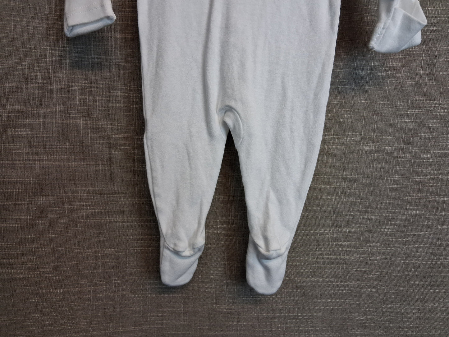 George Boys White Sleepsuit Romper Age Tiny Baby