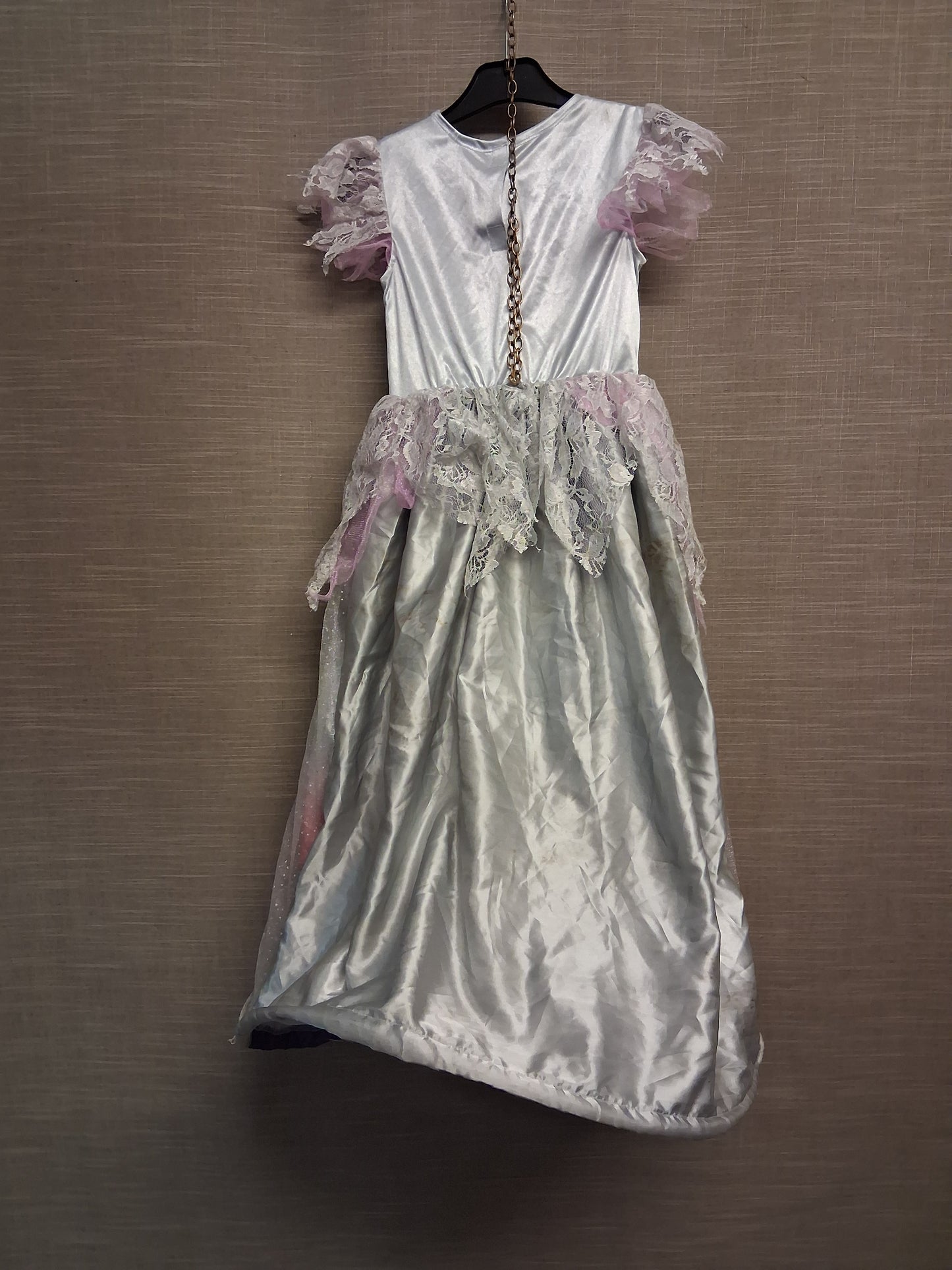 Matalan Girls Halloween Fancy Dress Dead Bride Age 7-8 Years with Headband