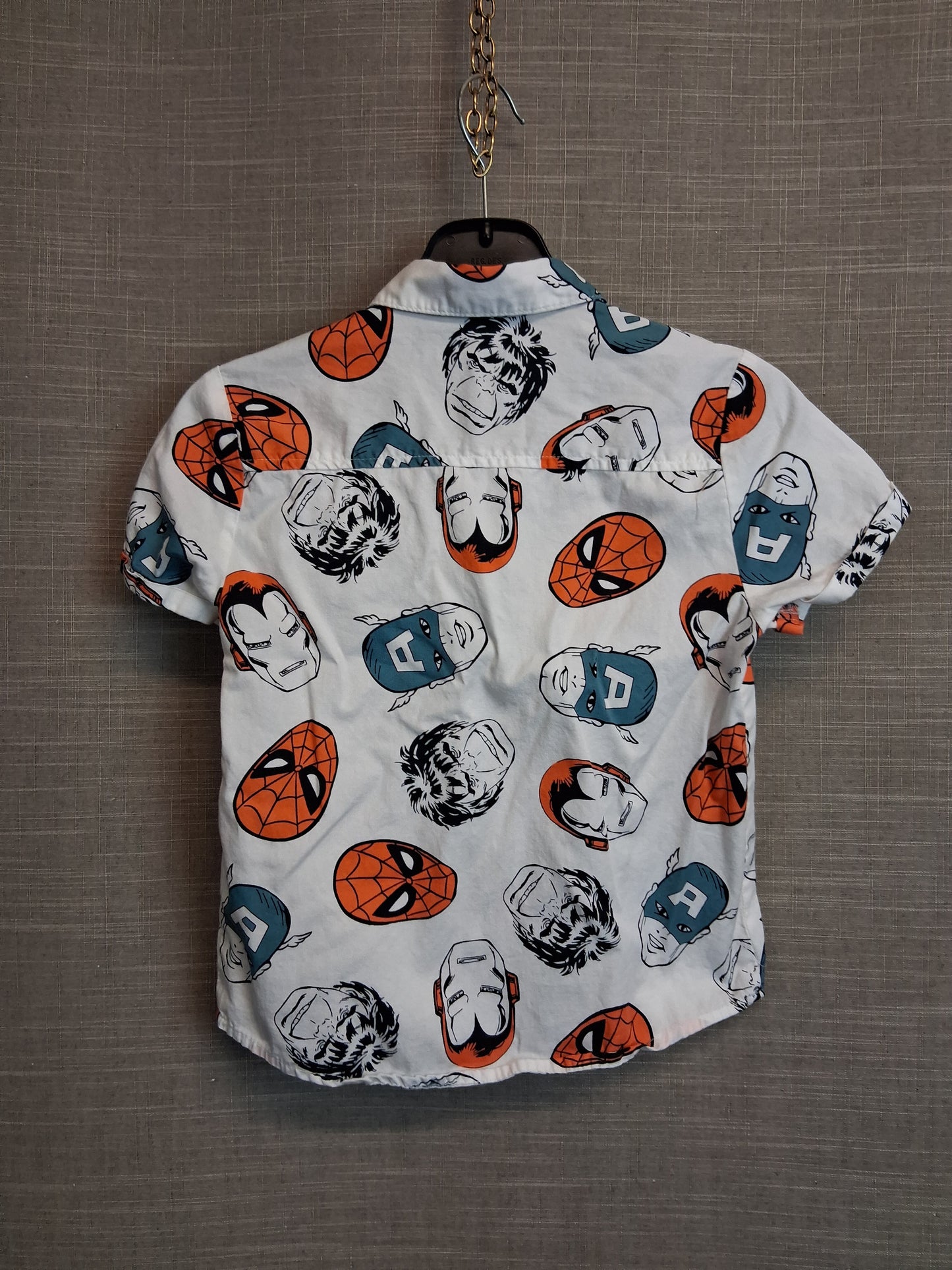 Marvel Avengers Short Sleeve Shirt Age 5 Years Multicolour