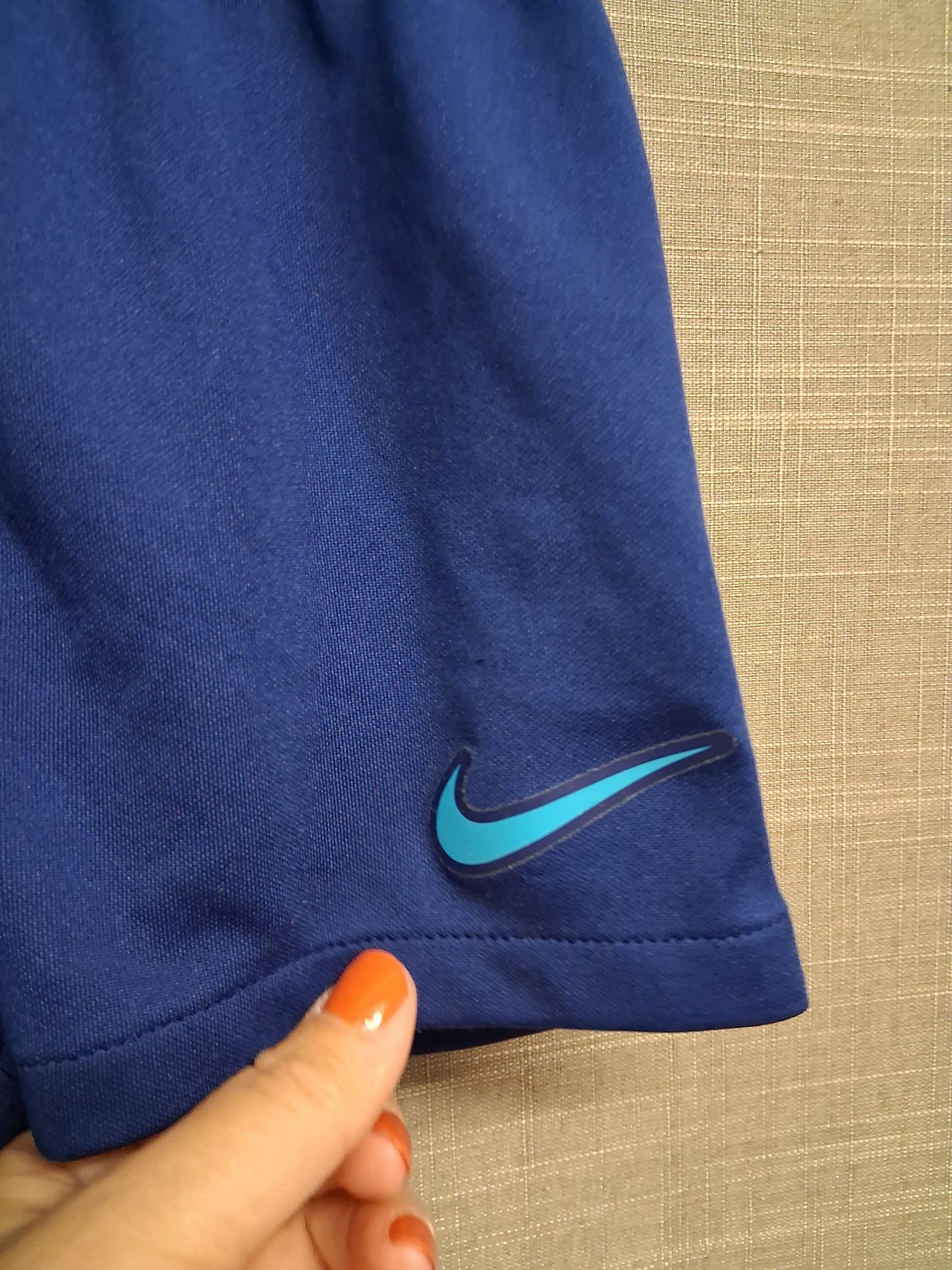 Nike Boys England Football Shorts Navy Blue 18-24 Months