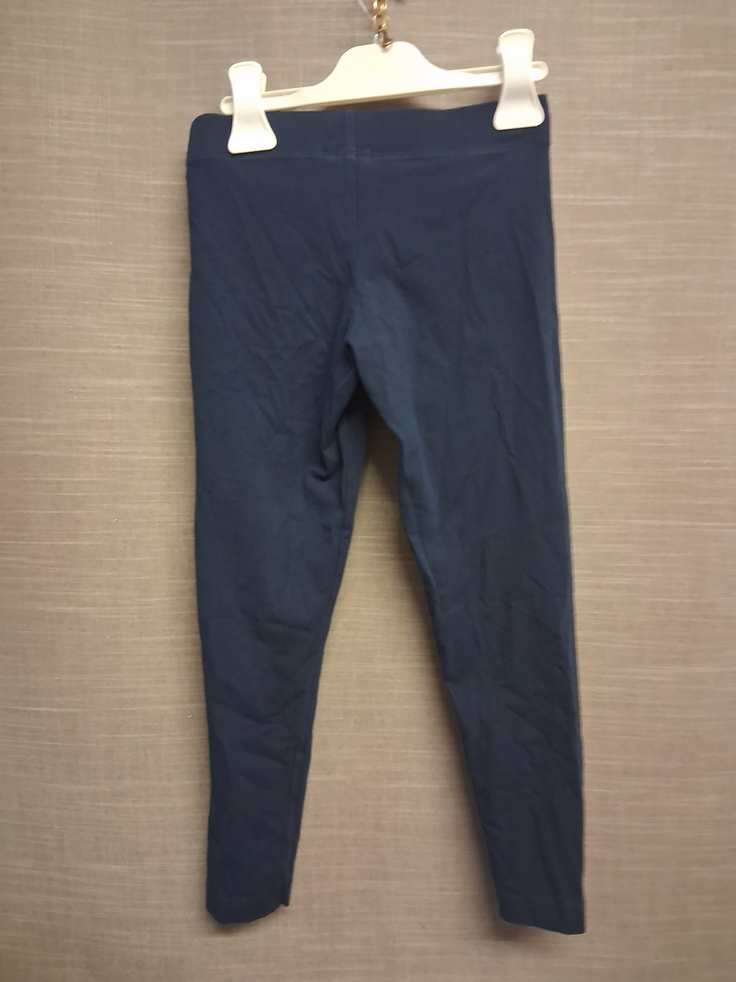 Marks and Spencer Navy Leggings Age 8-9 Years