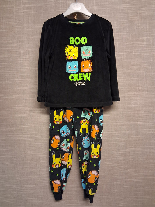 Primark Pokemon Halloween Theme PJs Pyjamas Age 3-4 Years