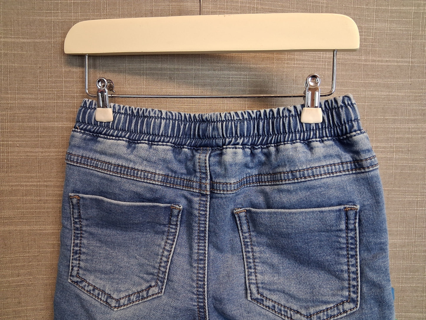 Next Boys Denim Shorts Monster Theme Age 2-3 Years