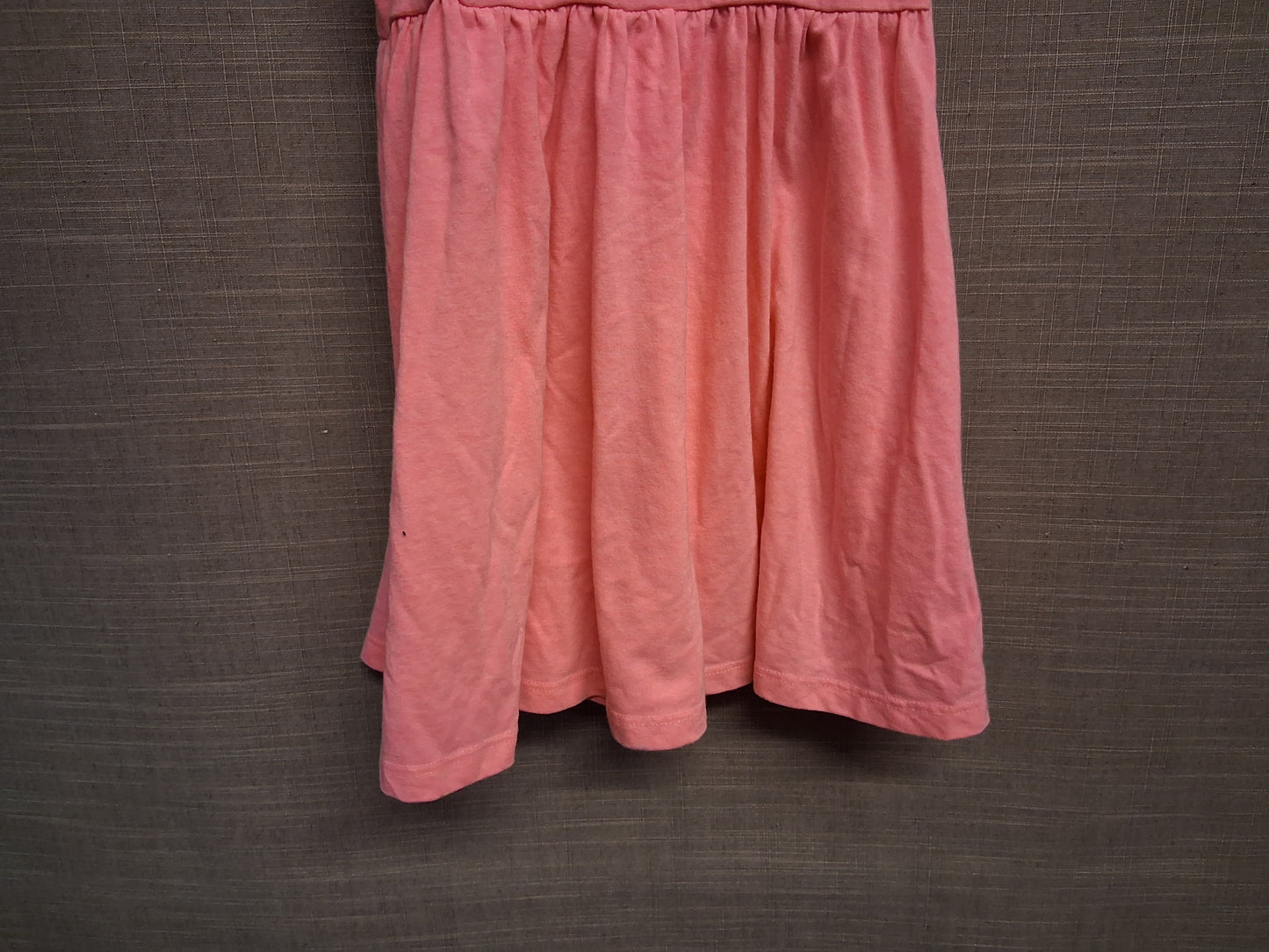 TU Coral Pink Jersey Summer Dress Strappy Knot Front Age 5 Years