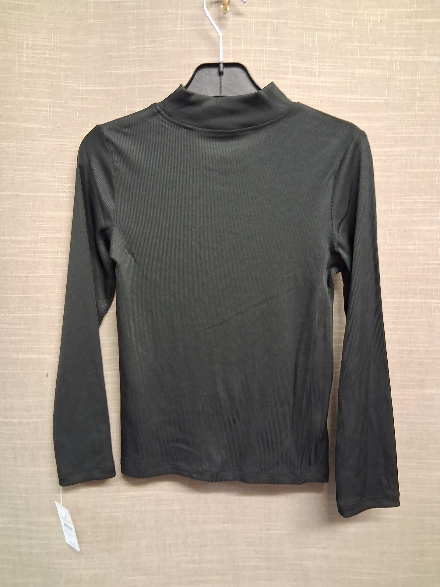 Nutmeg Girls Black Long Sleeve High Neck T-Shirt Age 8-9 Years New