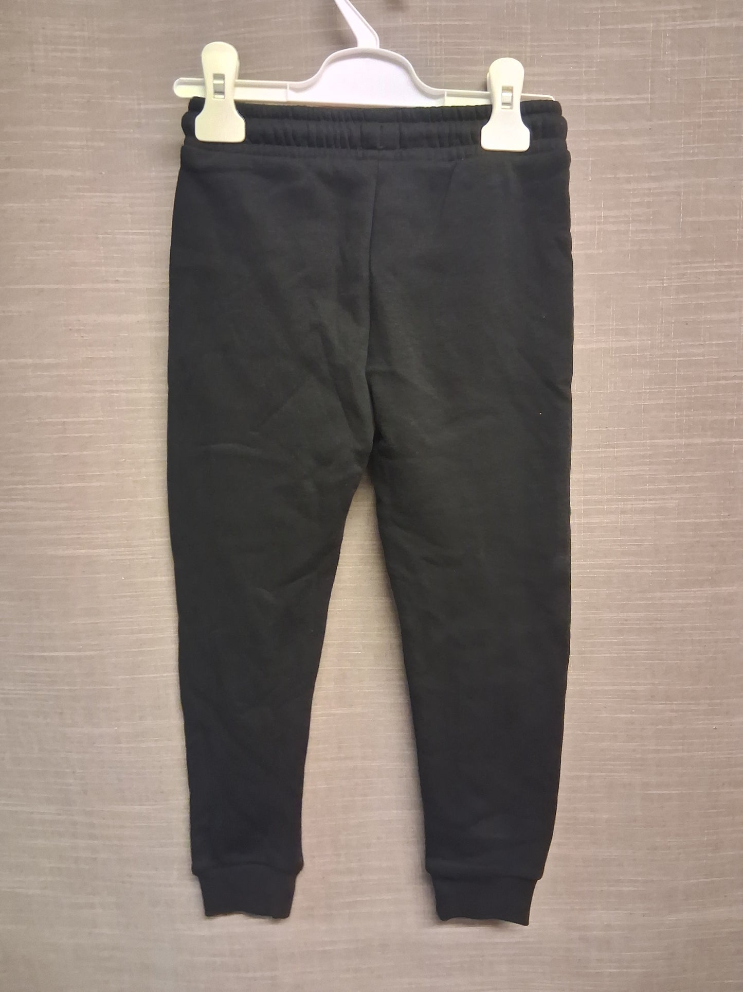 F&F Joggers Boys Jersey Black Essential Age 5-6 Years
