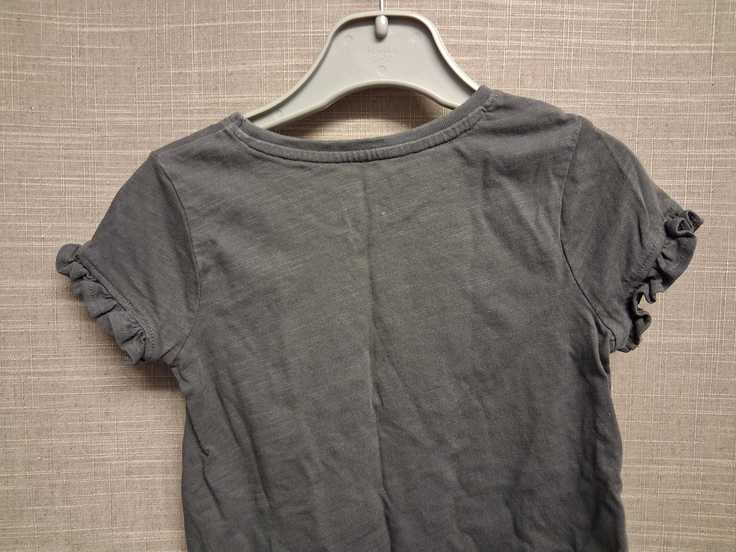 TU Girls Basic Grey Short Sleeve T-Shirt Age 3 Years