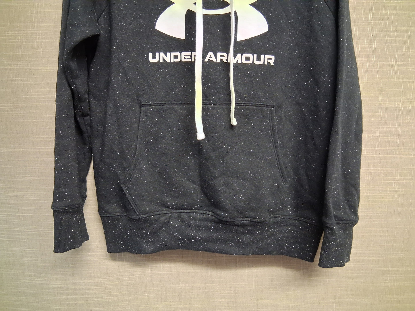Under Armour Boys Dark Grey Hoodie Age 13-14 Years Loose Fit