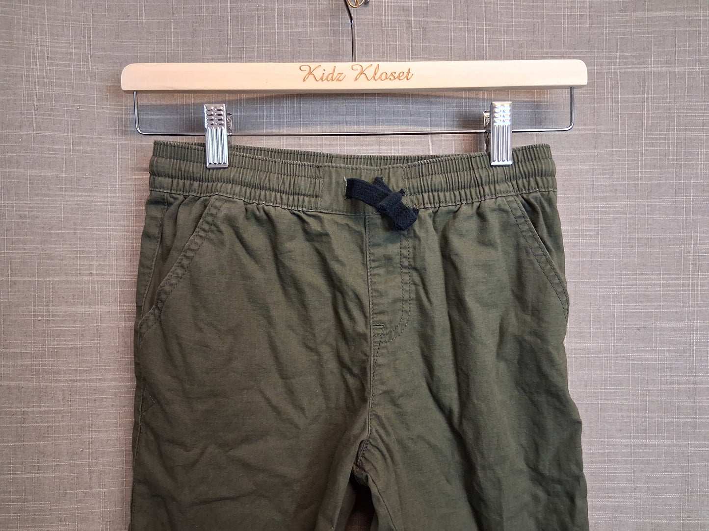 F&F Boys Khaki Green Shorts Age 9-10 Years 100%Cotton