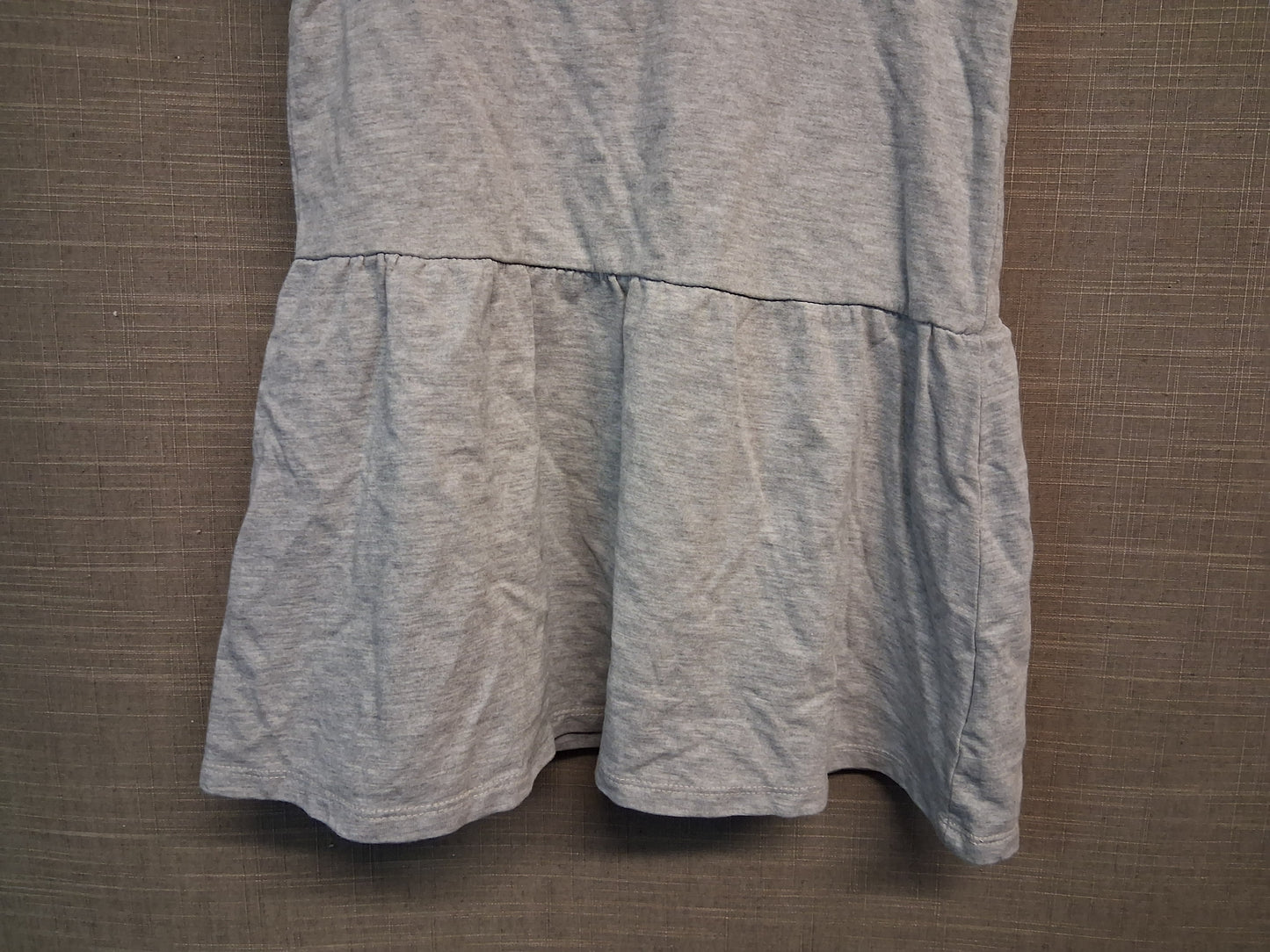 Shein Girls Cat Theme Hooded Jersey Dress Short Sleeve Age 6 Years