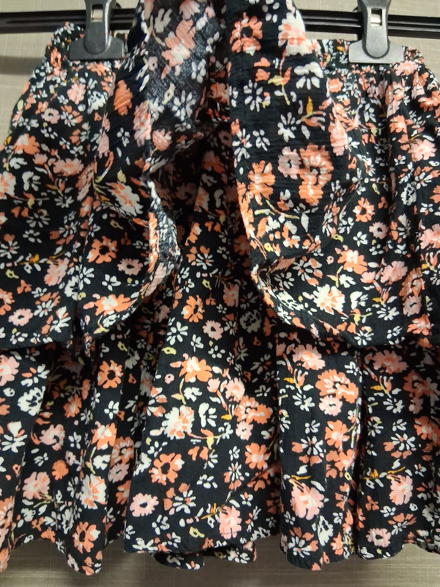 F&F Girls Floral Multicolour RaRa Skirt Age 8-9 Years