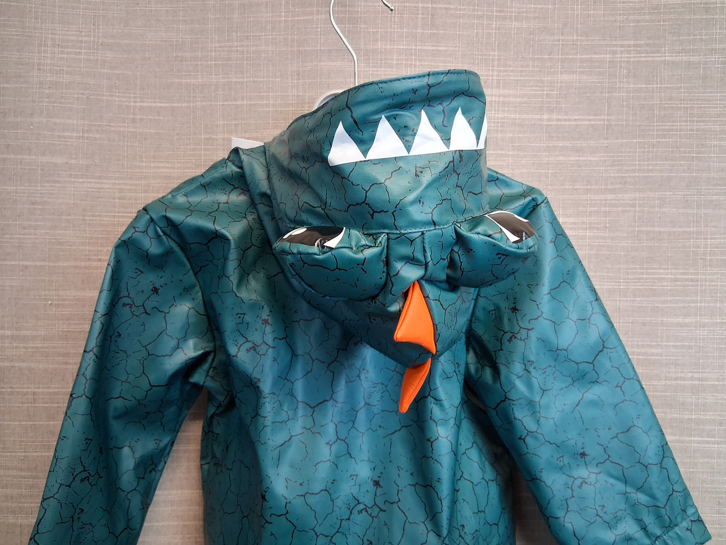 George Boys Dinosaur Raincoat Age 12-18 Months Green New