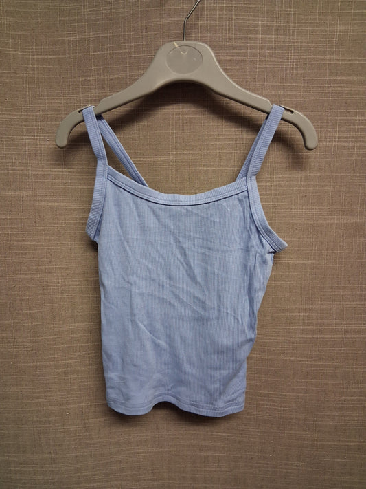 Next Girls Essential Tank Vest Top Blue Age 4 years