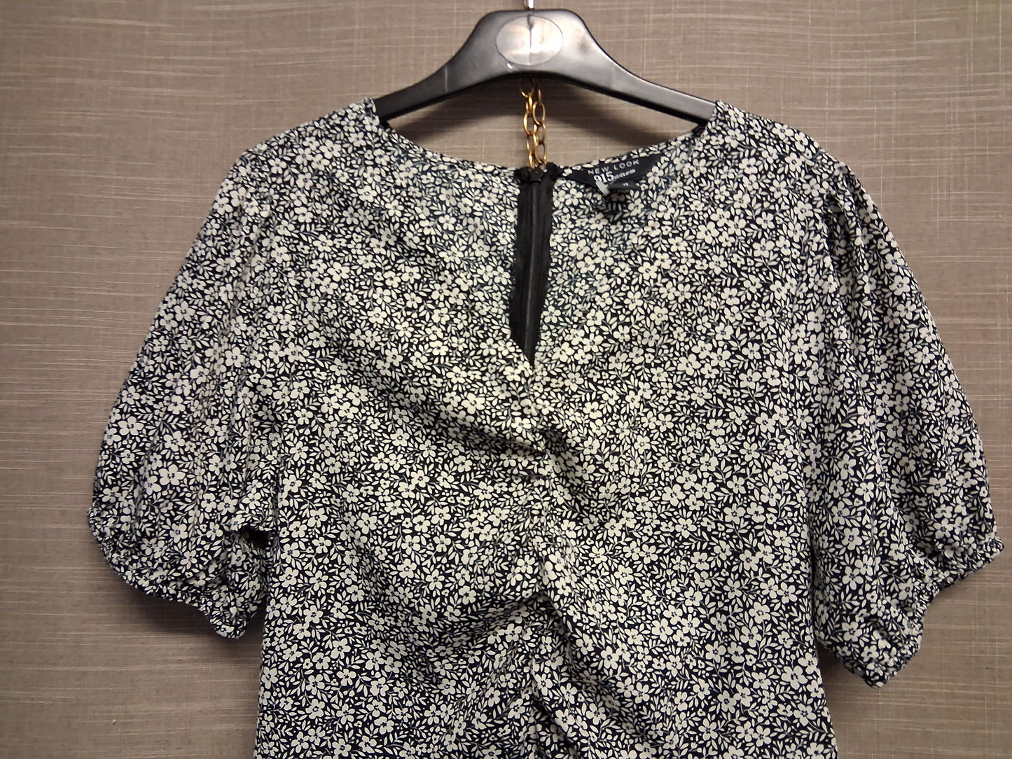 New Look Girls Multicolour Ditsy Floral A Line Dress Age 15 Years