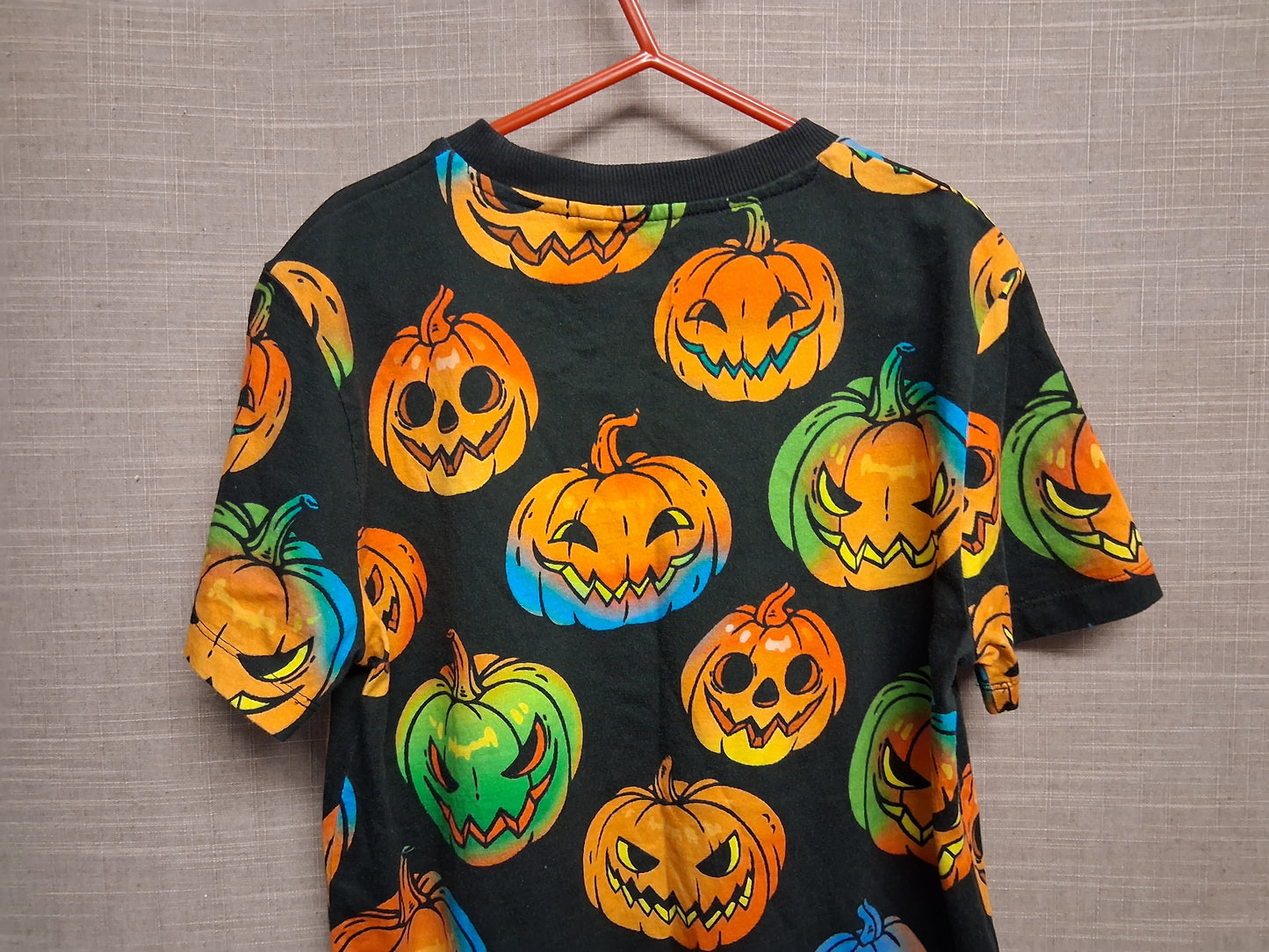 Next Boys Halloween Theme T-Shirt Pumpkin Age 10 Years