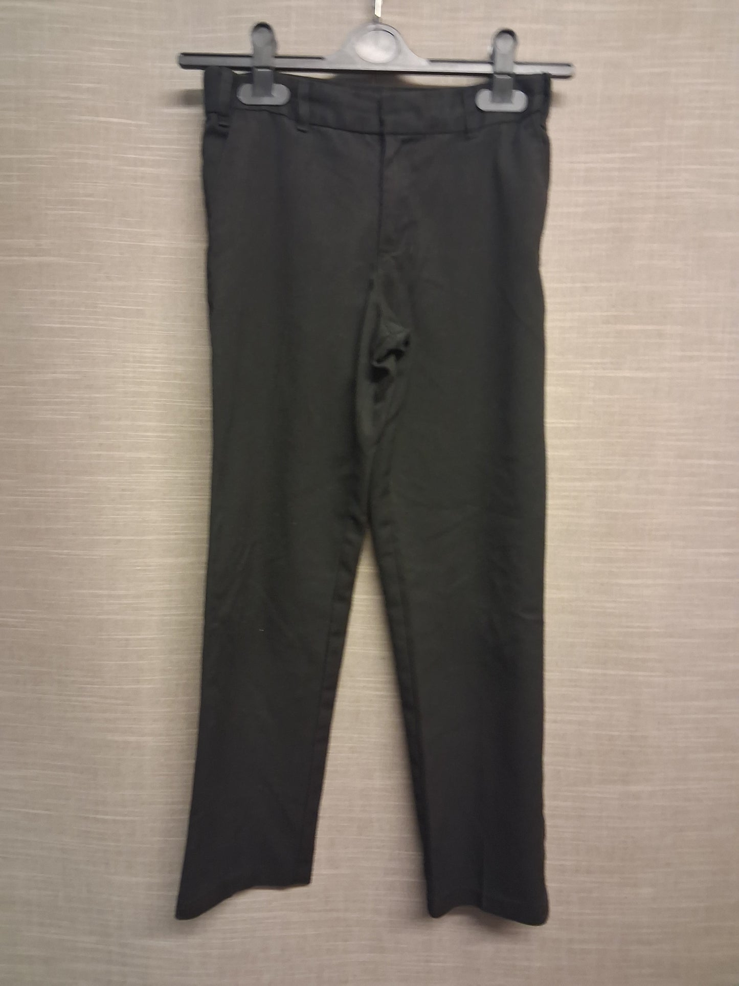George Boys Black School Trousers Age 9-10 Years