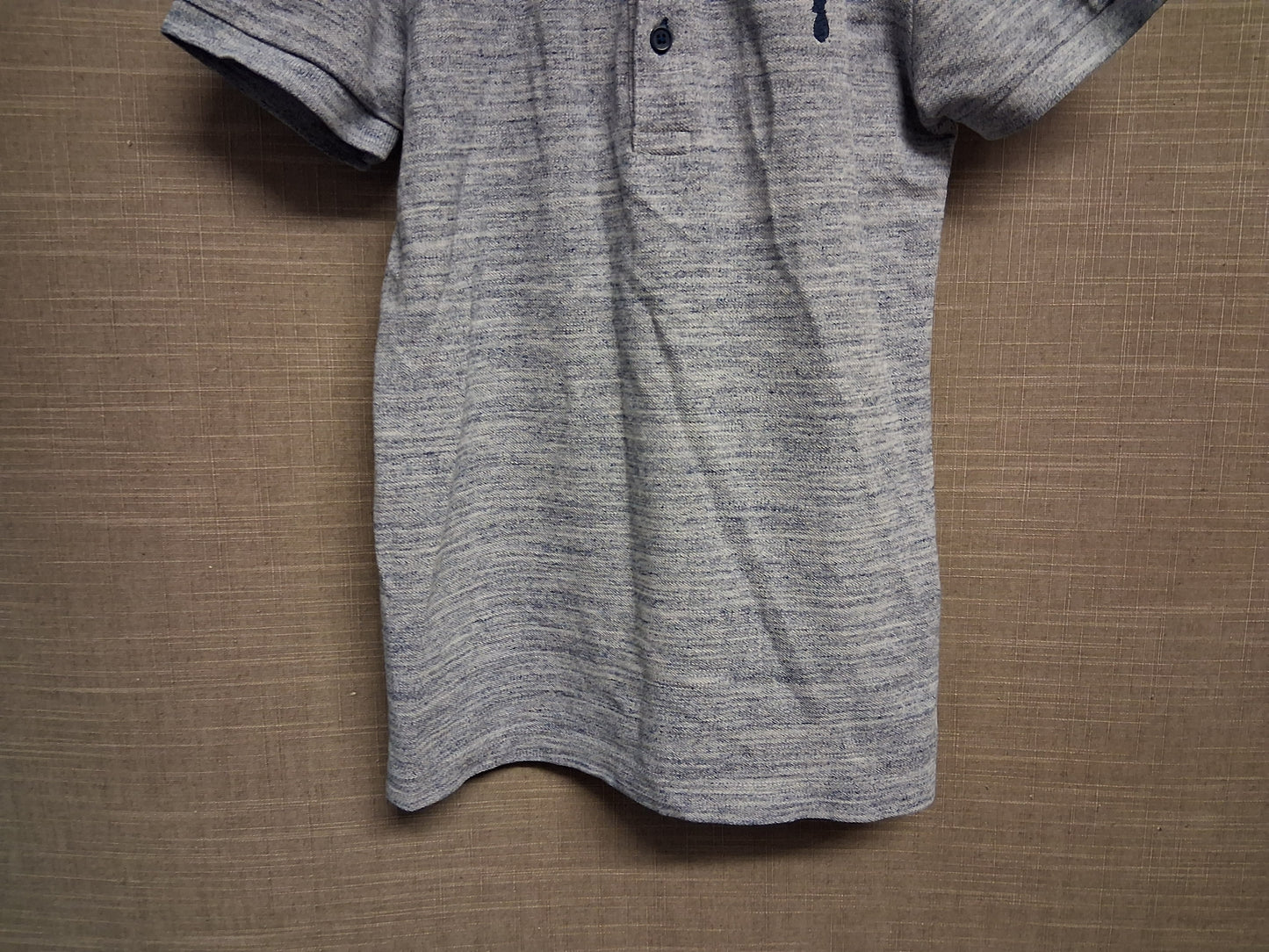 Next Boys Grey Polo T-Shirt Short Sleeve Age 7 Years