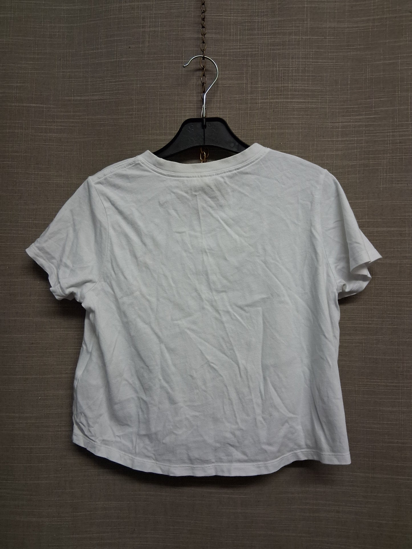 Nike Girls White Spellout Short Sleeve T-Shirt Age 11-12 Years