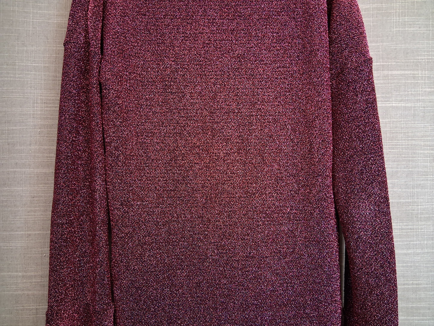 Nutmeg Girl Pink Glittery Long Sleeve Top Age 13-14 Years