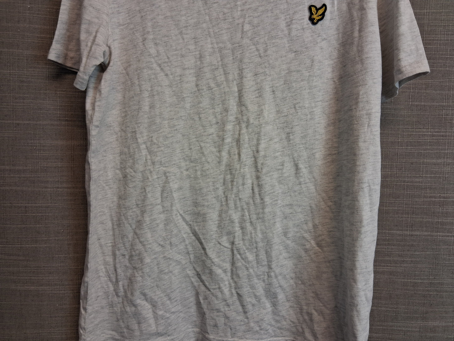 Lyle & Scott Boys Grey T-Shirt Short Sleeve Age 12-13 Years