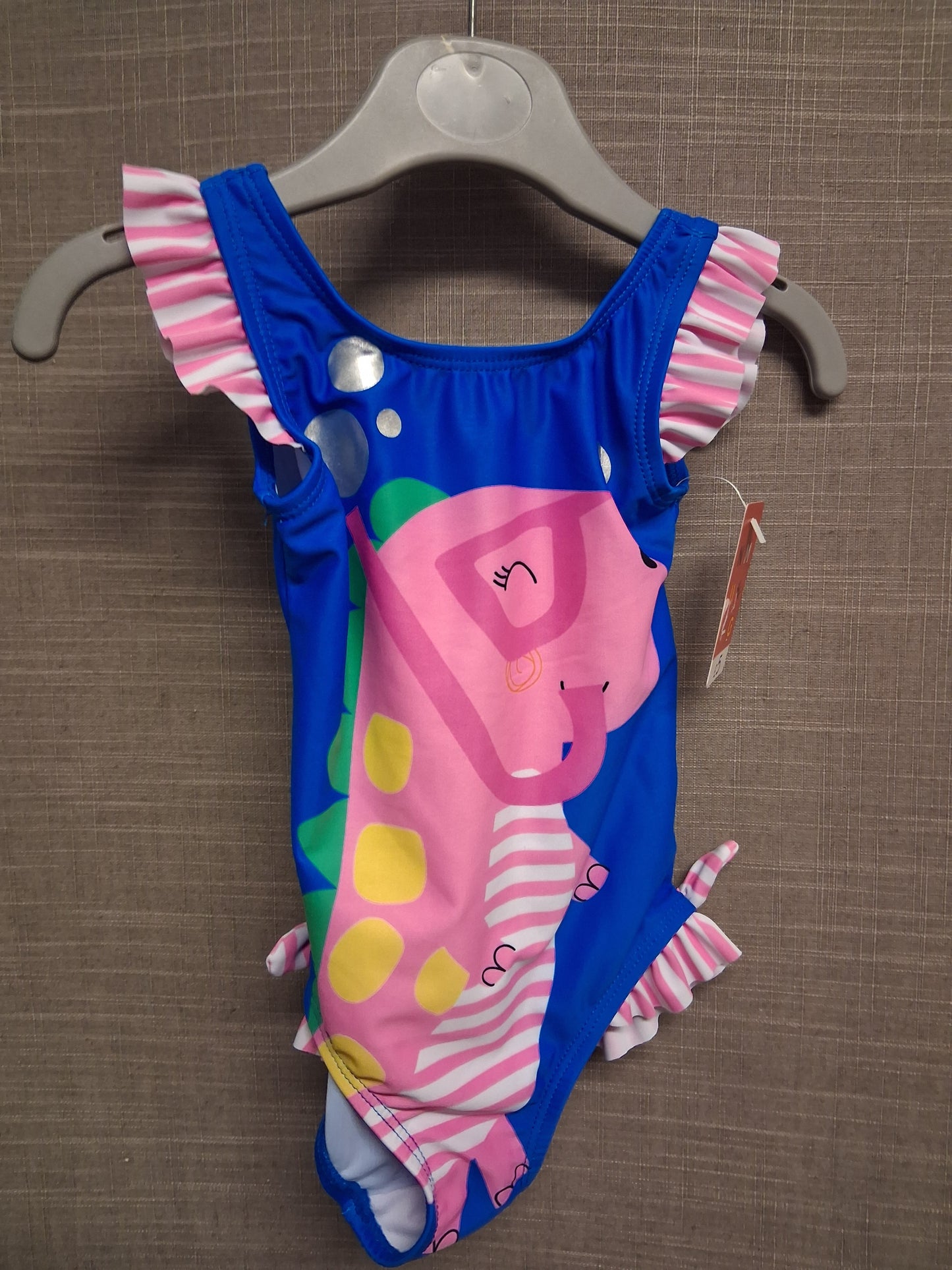 Nutmeg Girls Dinosaur Swimsuit One Piece Age 12-18 Months New