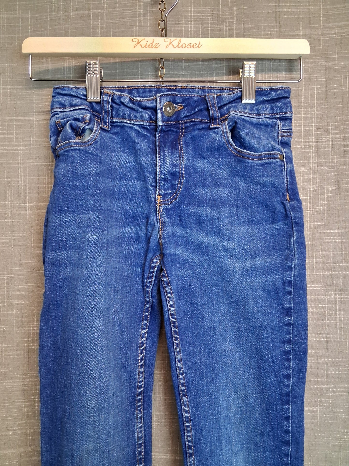 Primark Boys Blue Skinny Leg Denim Jeans Age 9-10 Years
