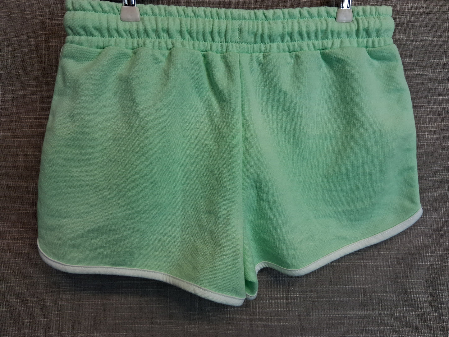 Primark Girls Green Jersey Shorts Age 8-9 Years New