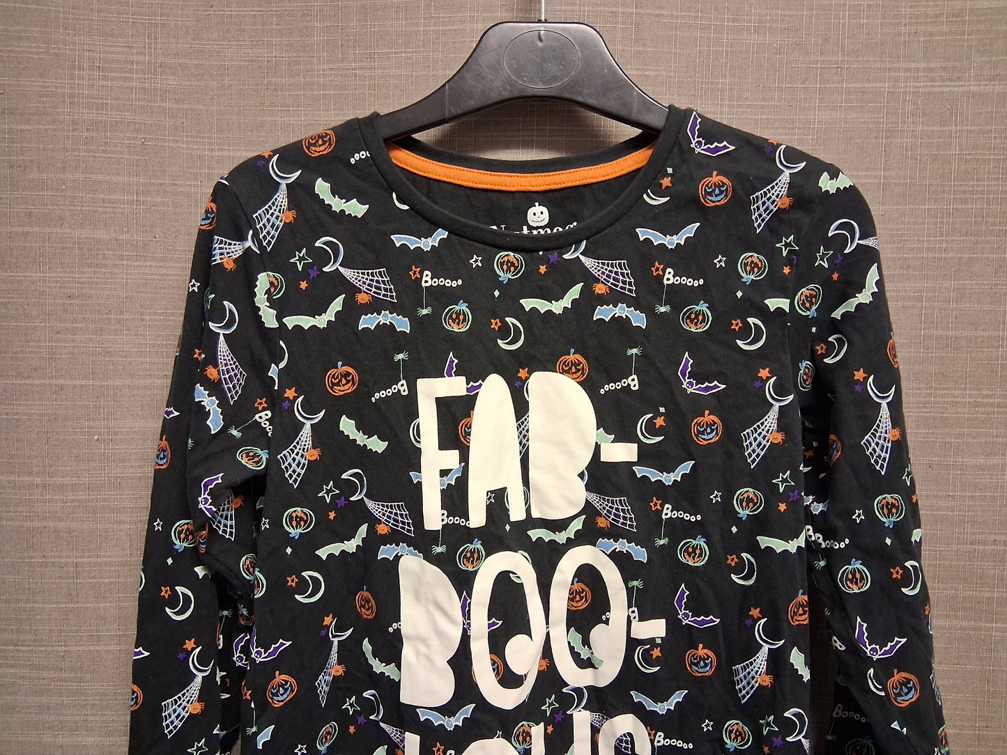 Nutmeg Boys Fab-boo-lous Halloween Theme Longs Sleeve T-Shirt Age 11-12 Years