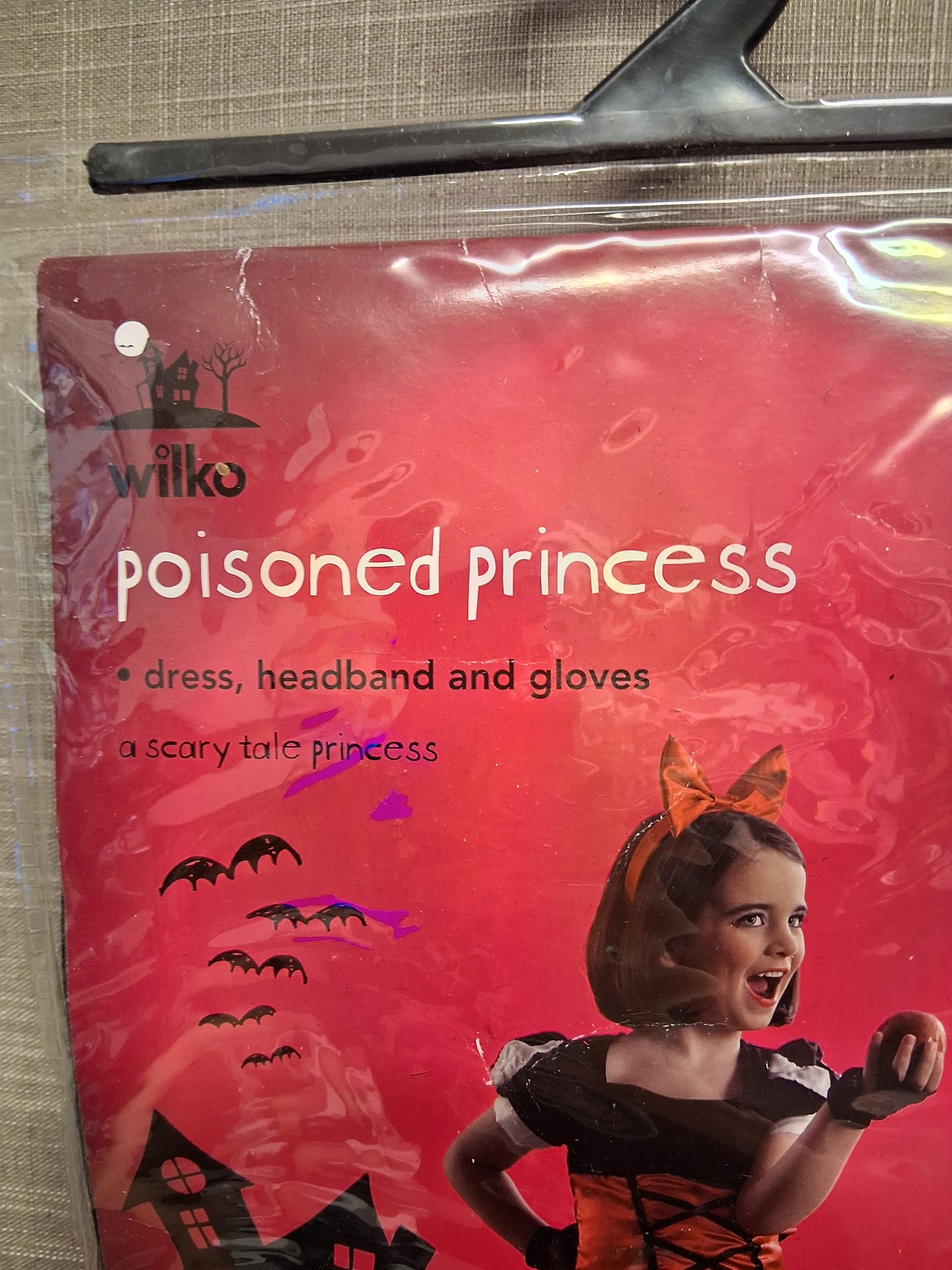 Wilko's Poisoned Princess Fancy Dress Outfit Age 3-4 Years New