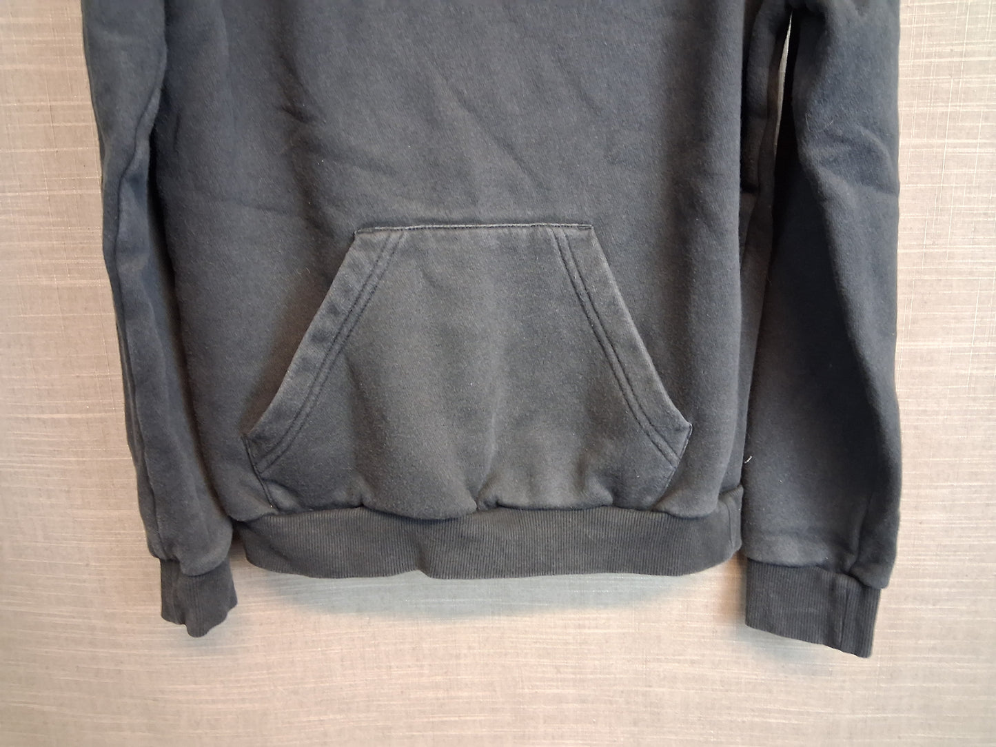 Adidas Boys Black Hoodie Age 11-12 Years
