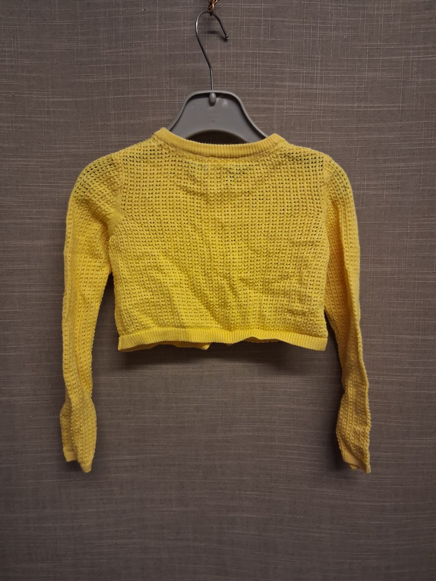Mini Club Yellow Cropped Cardigan Age 2-3 Years