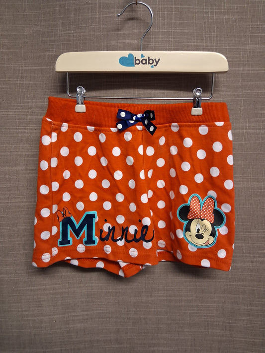 Studio Disney Minnie Mouse Red Spotty Jersey Shorts Age 5-6 Years