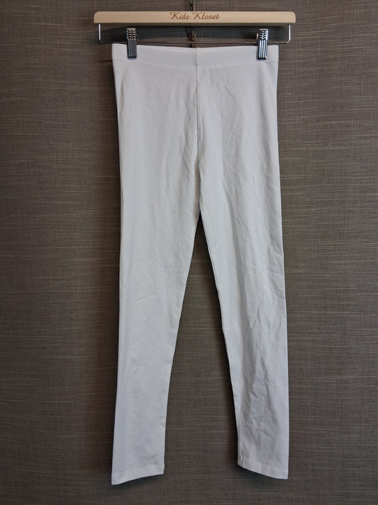 George Girls White Jersey Leggings Age 9-10 Years