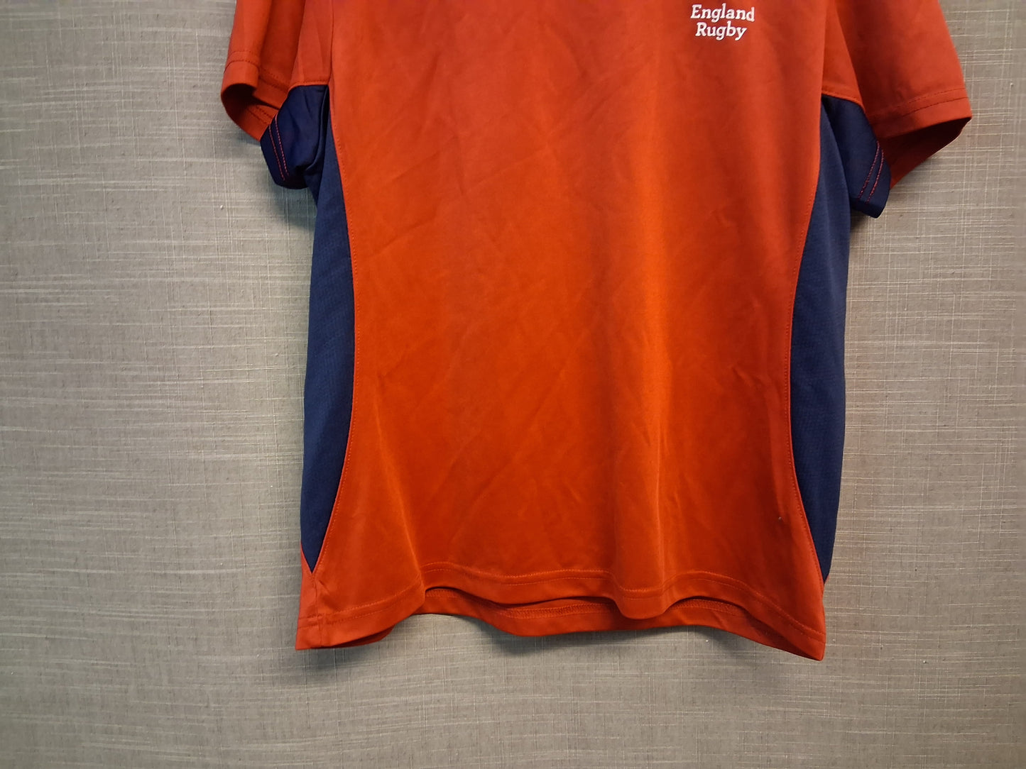 England Rugby T-Shirt Red Short Sleeve Offical Licensed Product Age 13 Years