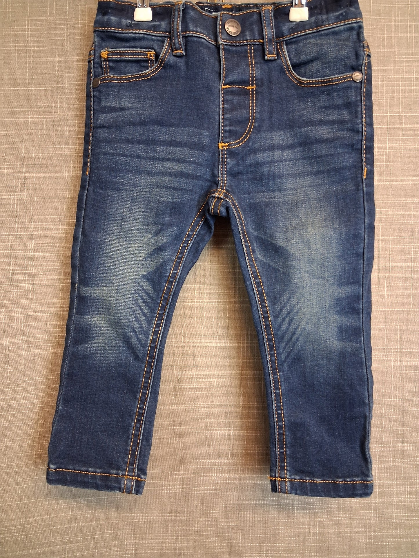 Next Boys Blue Denim Jeans Age 9-12 months