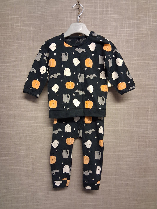 George Boys Halloween 2 Piece Outfit Age 6-9 Months