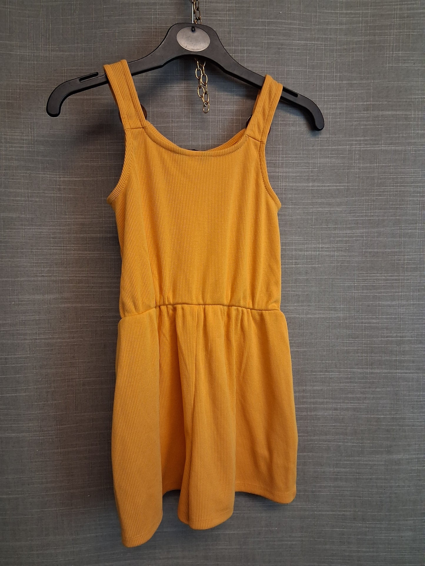 Primark Girls Yellow Playsuit Tie Front Age 7-8 Years