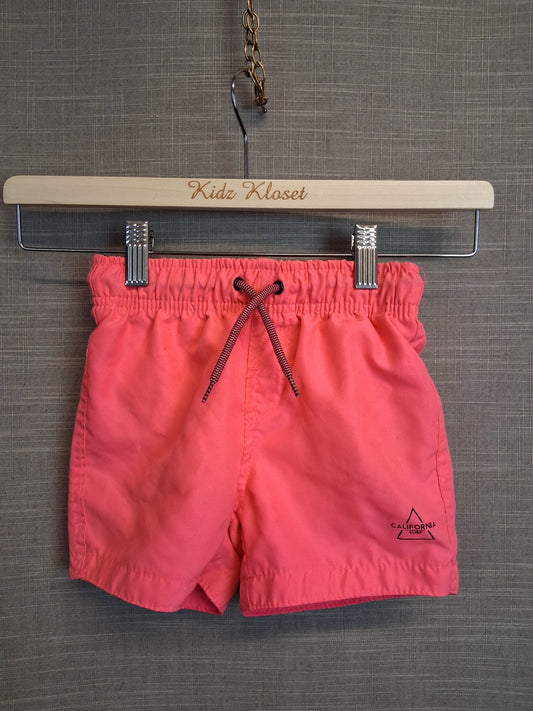 Primark Boys Swim Shorts Age 18-24 Months Hot Pink