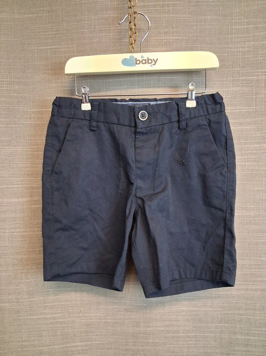 Next Boys Navy Blue Chino Shorts Age 4-5 Years