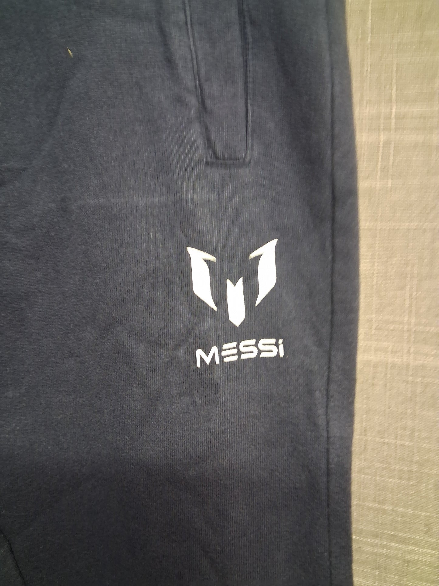 Messi Boys Navy Blue Joggers Jersey Age 6-7 Years