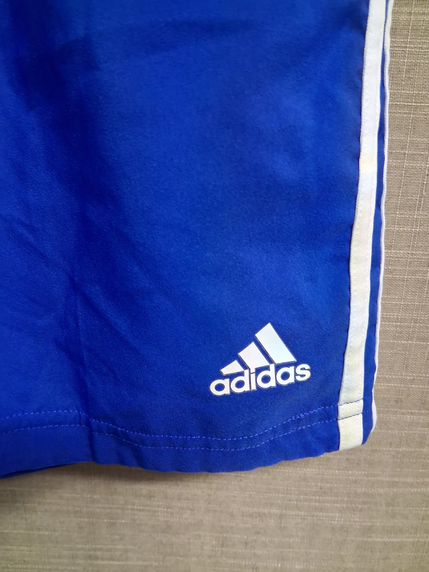Adidas Boys Blue Shorts Age 13-14 Years