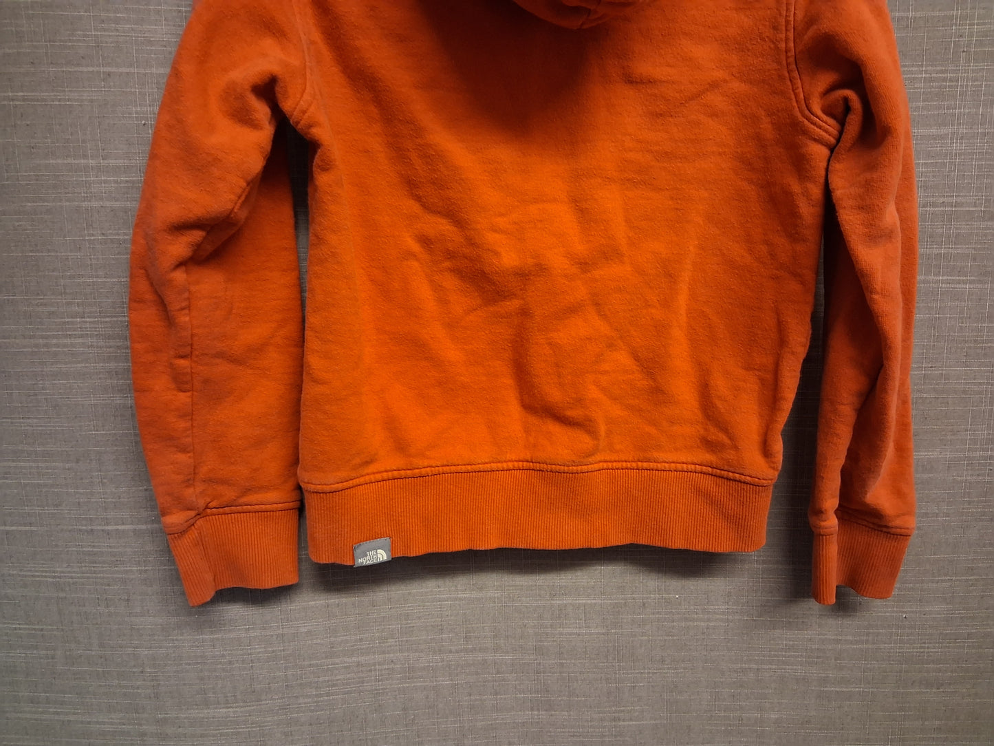 The North Face Hoodie Orange/Red Sweater Age 6-7 Years (S)