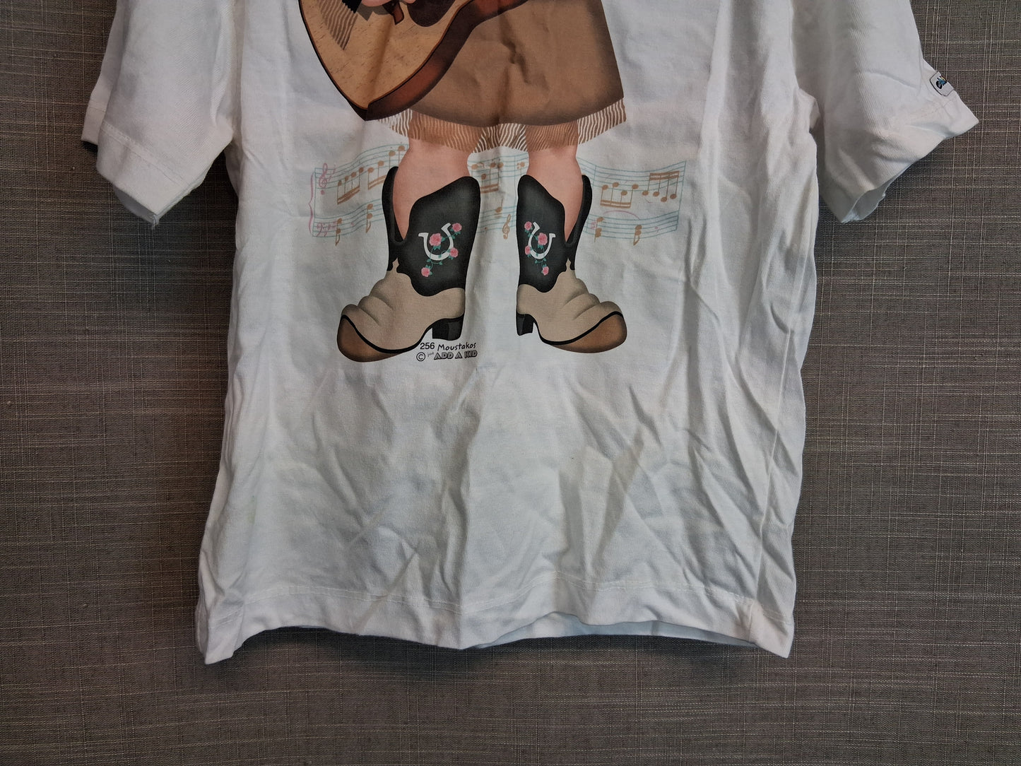 Add a Kid Cowgirl Western T-Shirt Age 4 Years Graphic Print