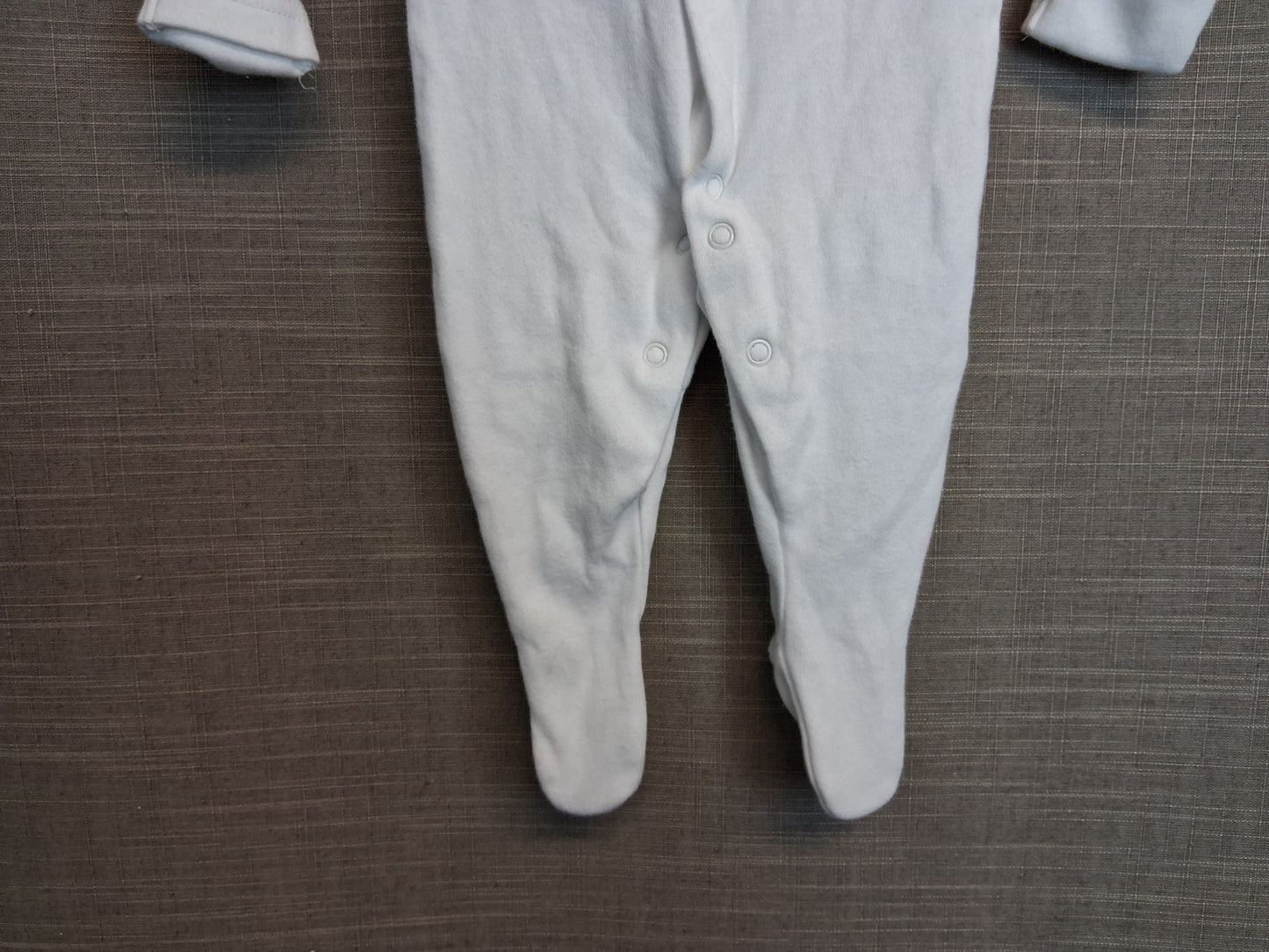 George Boys White Sleepsuit Romper Age Tiny Baby