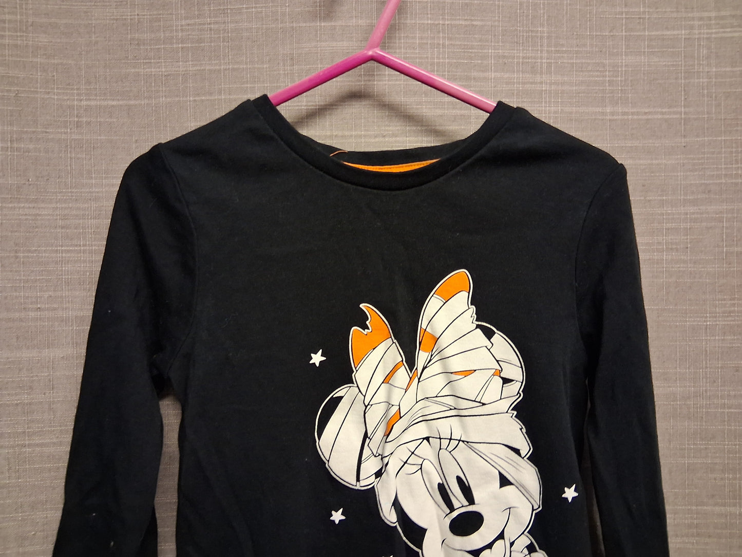 George Disney Minnie Mouse Halloween Long Sleeve T-Shirt Age 5-6 Years