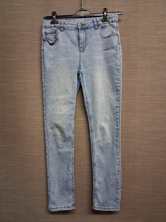 Primark Boys Blue Skinny Jeans Age 14-15 Years Lightwash