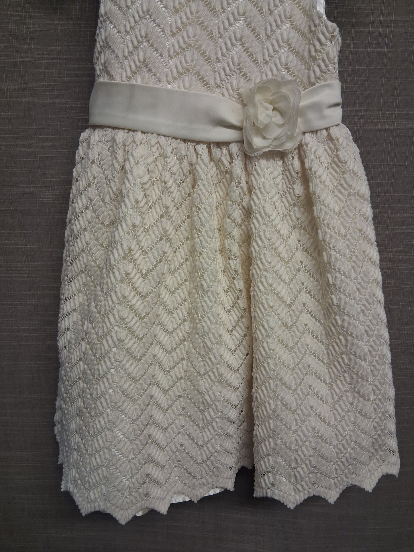 American Princess Girls Ivory Party Dress Special Occasion Age 2 Years
