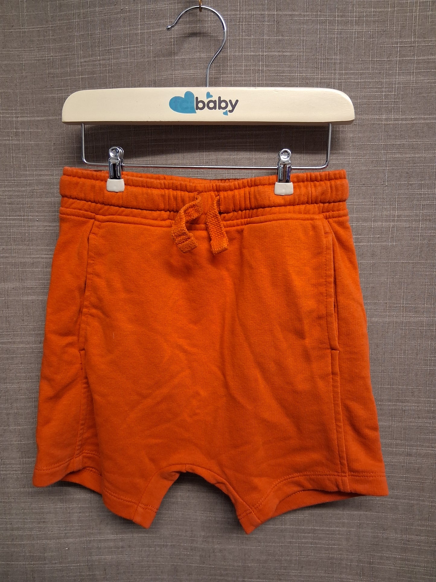 George Orange Jersey Shorts Age 4-5 Years